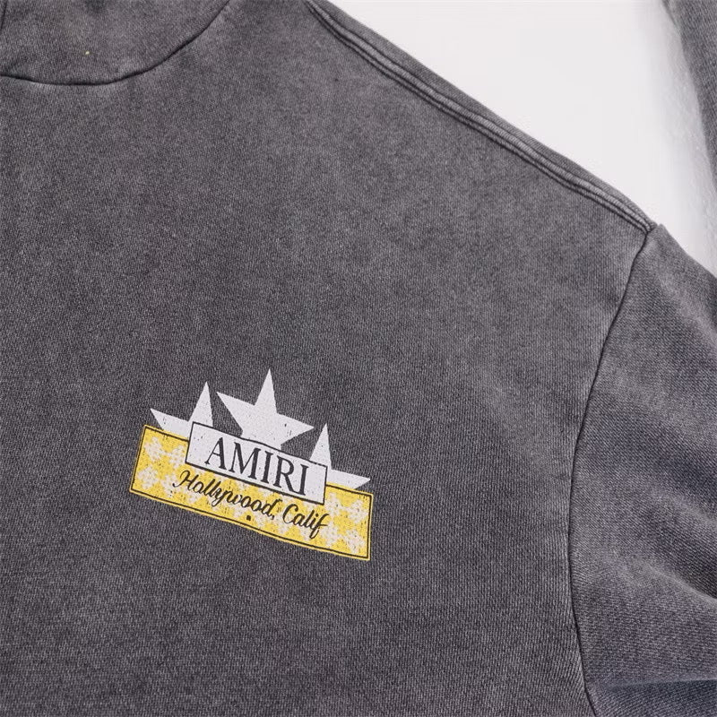 [New] Amiri 'Calif' Washed Hoodie