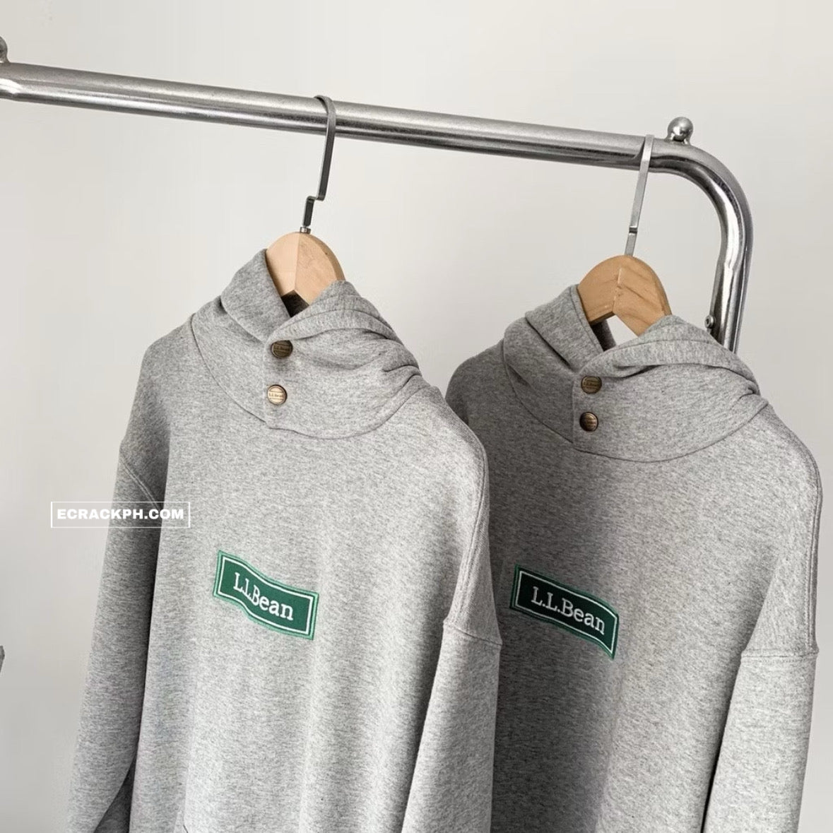 [New] LL Bean Box Logo Hoodie