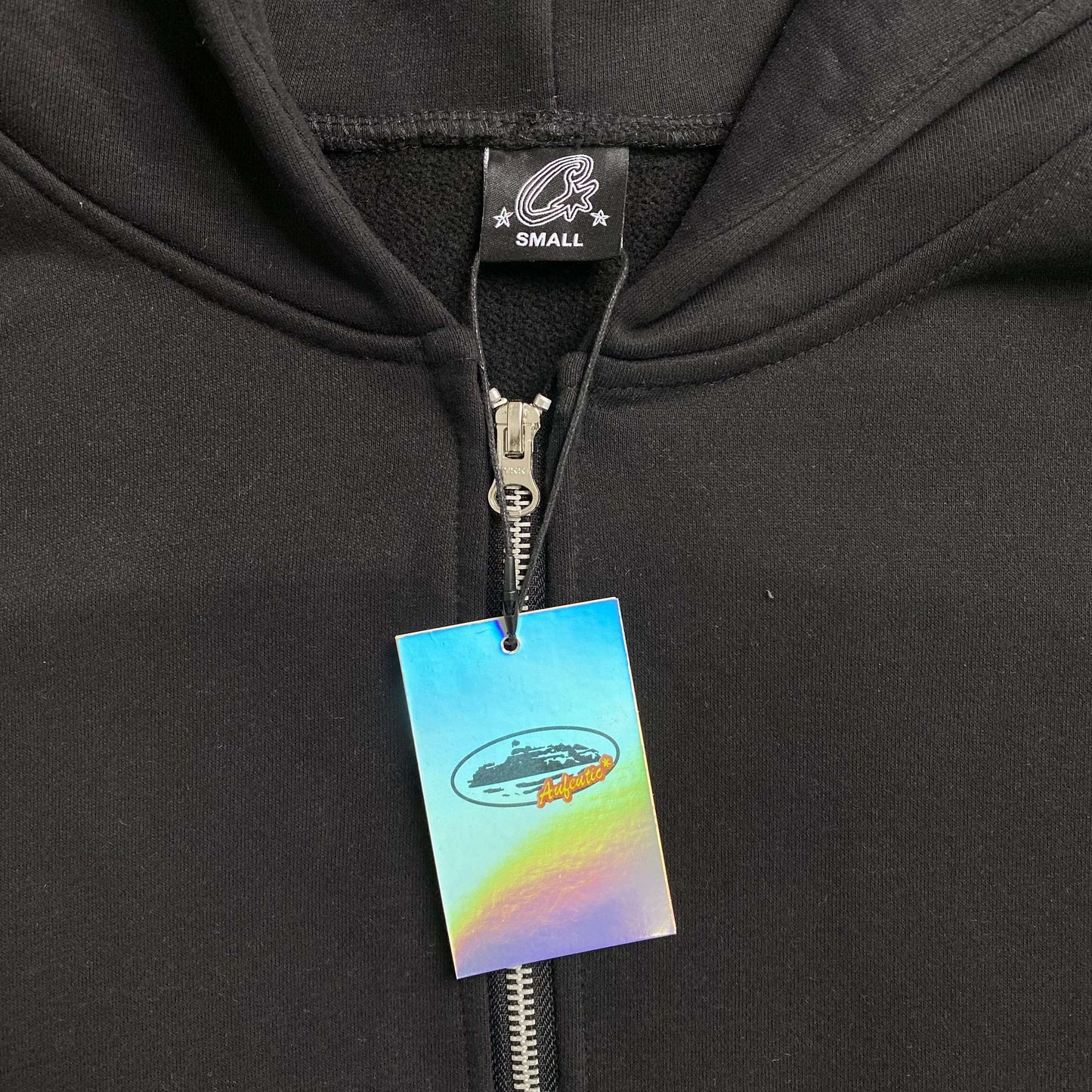 [New] Corteiz Big Logo Zip Up Hoodie