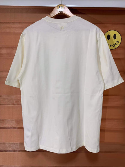 Ami Heart Logo Tee (Cream)