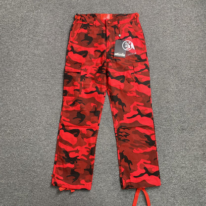 [New] Hellstar Camou Cargo Pants
