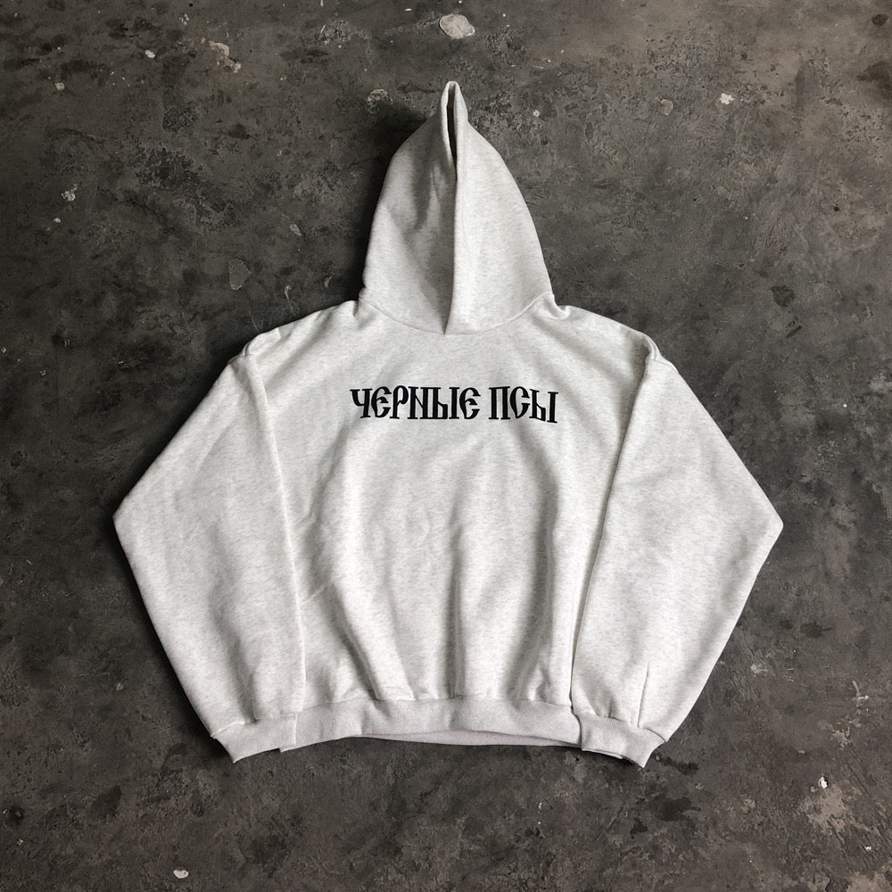 [New] Yeezy Gosha Black Dogs Hoodie