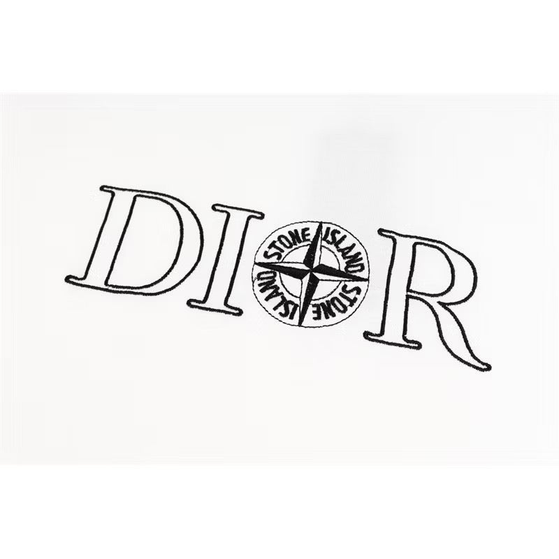 [New] Dior x Stone Island Tee (White)