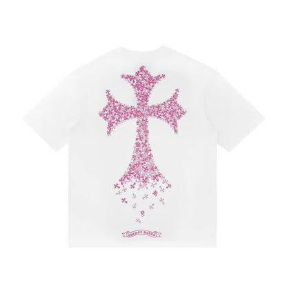 Chrome Big Cross Tee