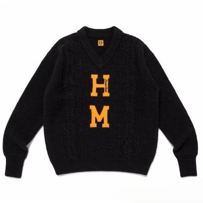 [New] Human Made Vneck Knitted Sweater