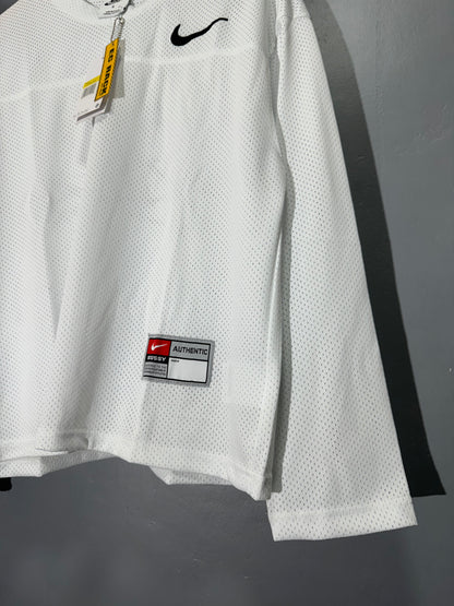 [New] Nike x Stussy Mesh Jersey Longsleeve (White)