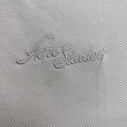 [New] Acne Studios Cursive Embroidered Logo Tee