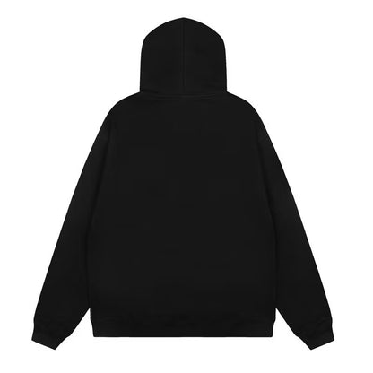 [New] Loewe Anagram Leather Patch Hoodie