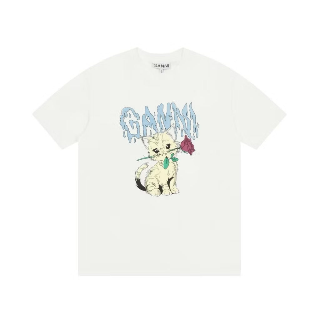 [New] Ganni ‘Cat’ Tee