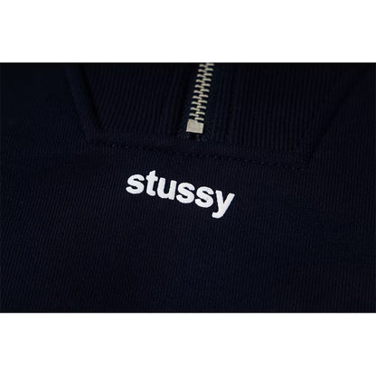 [New] Stussy Quarter Zip Sweater