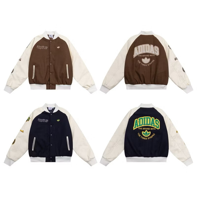 [New] Adidas College Varsity Jacket