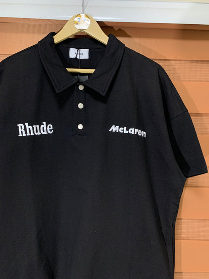 Rhude X McLaren Racer Polo (Black)