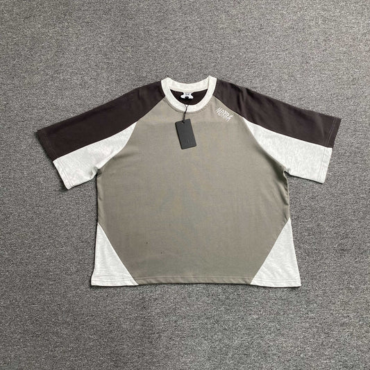 [New] Mertra Color Block Crop Tee
