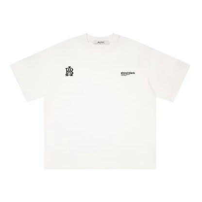 [New] About Blank Minimalist Logo Tee