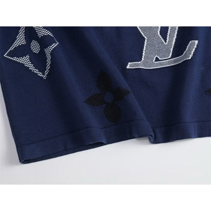 [New] Louis Vuitton Monogram Knit Tee