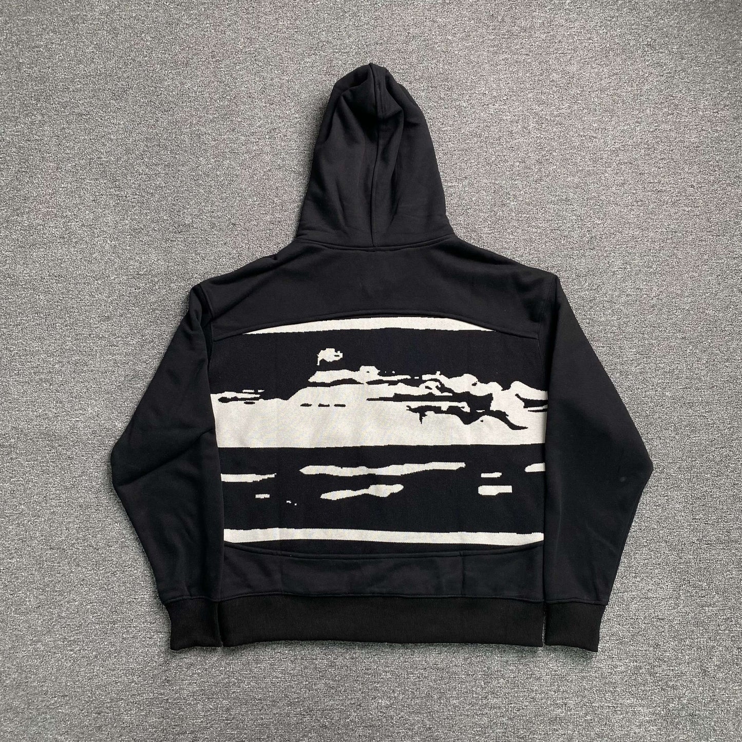 [New] Corteiz Big Logo Zip Up Hoodie