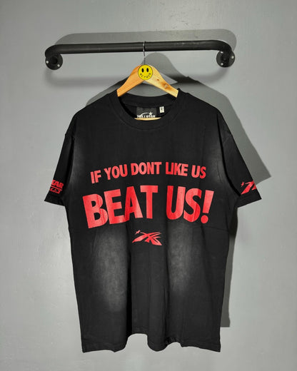 [New] Hellstar “Beat Us” Tee