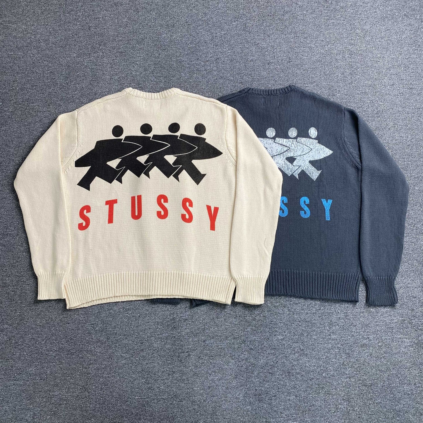 [New] Stussy 'Surfboard' Knit Sweatshirt