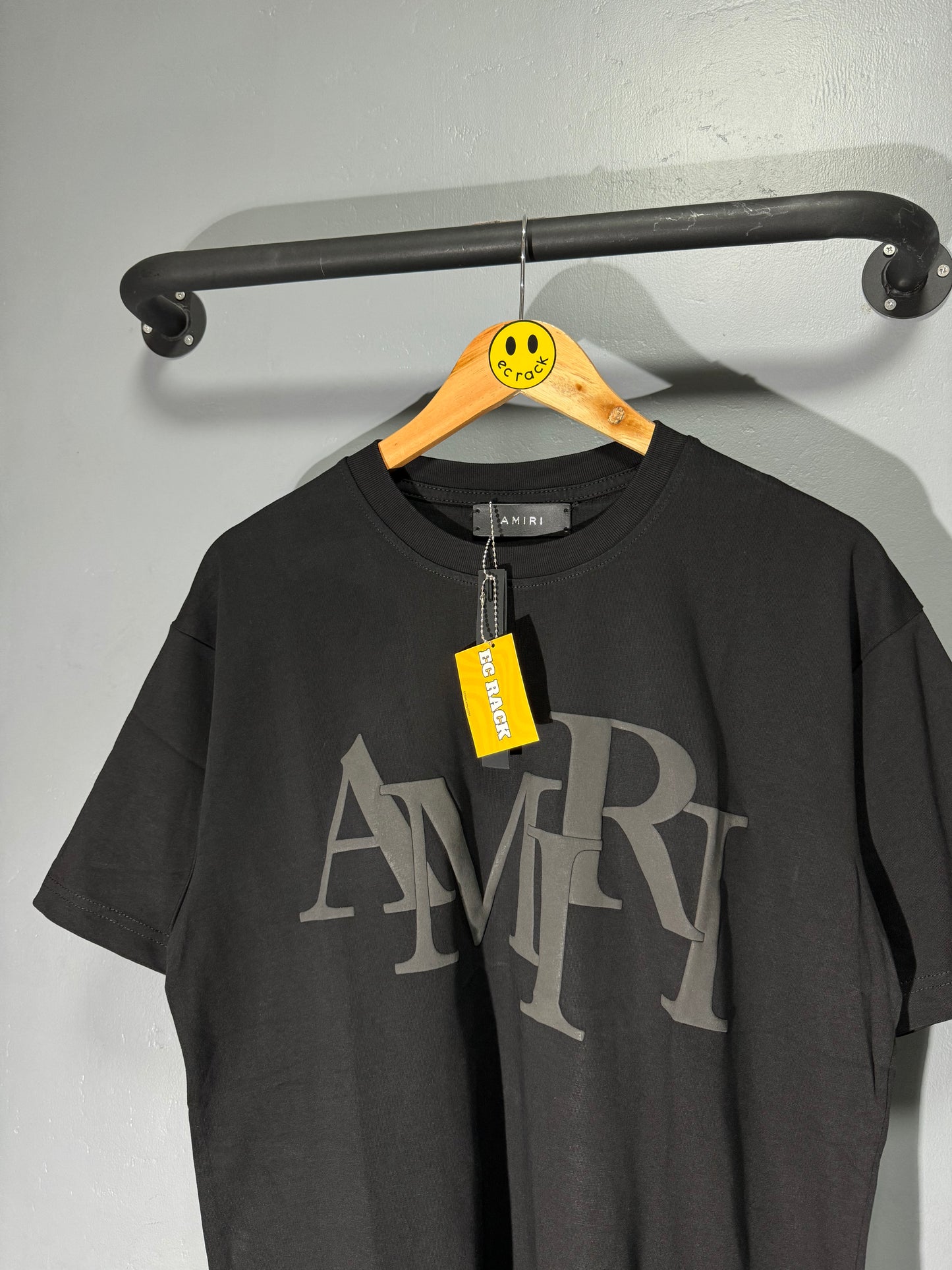 [New] Amiri Big Logo Tee (Black)