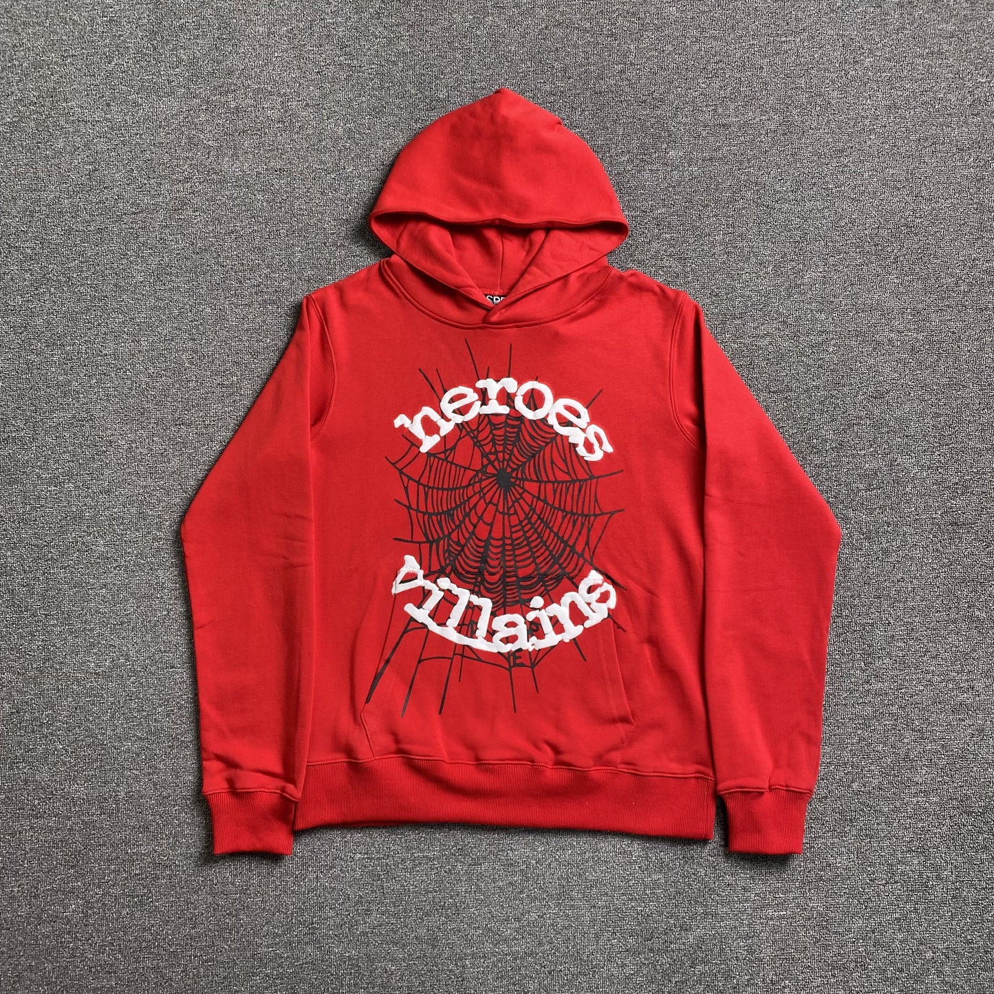 [New] Spider 555 'Heroes Villains' Hoodie