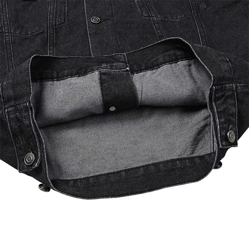 [New] Maison Margiela Black Denim Jacket
