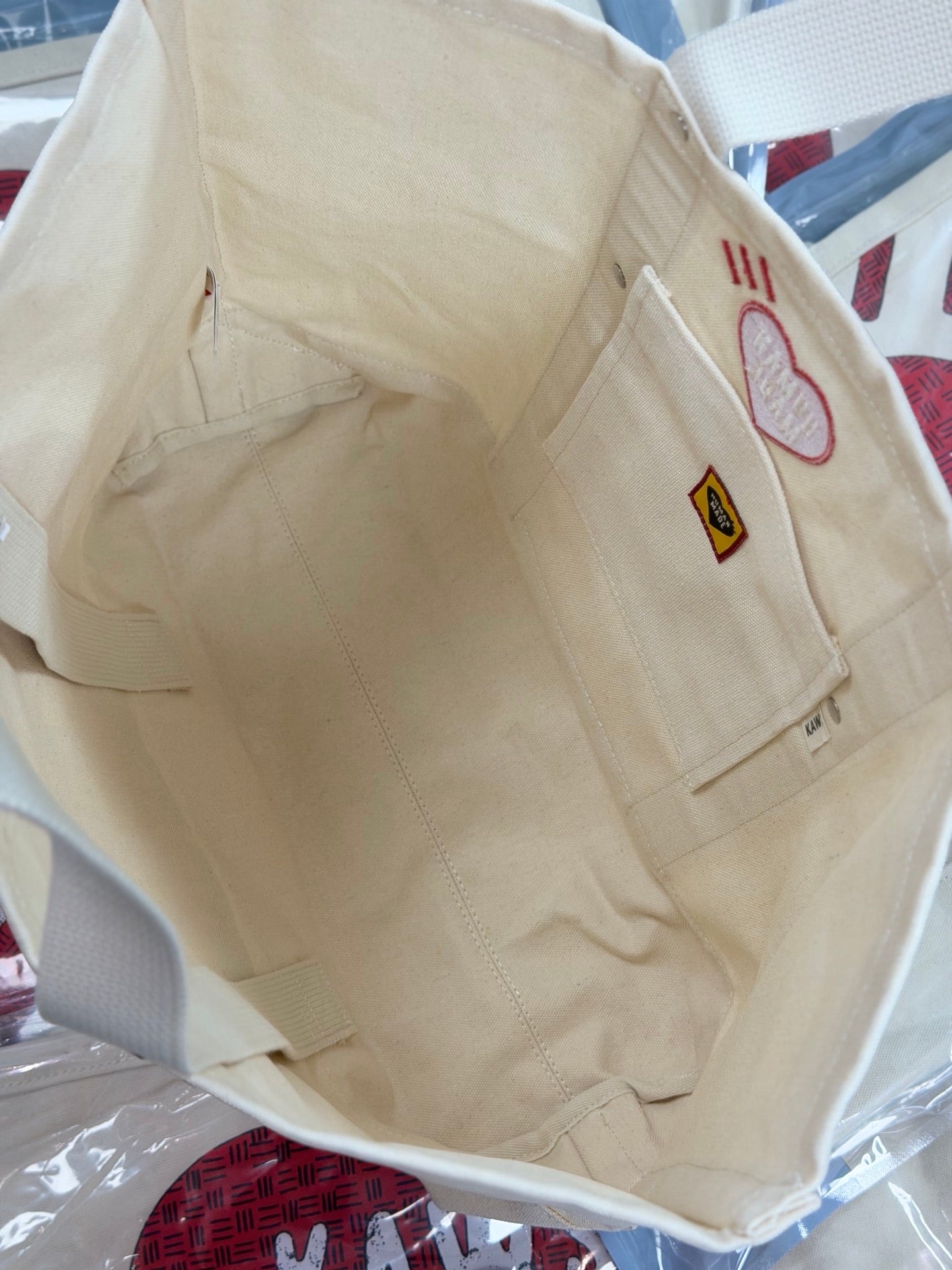 [New] Human Made x Kaws Tote Bag