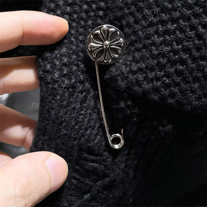 [New] Chrome Hearts Knitted Cross Cardigan