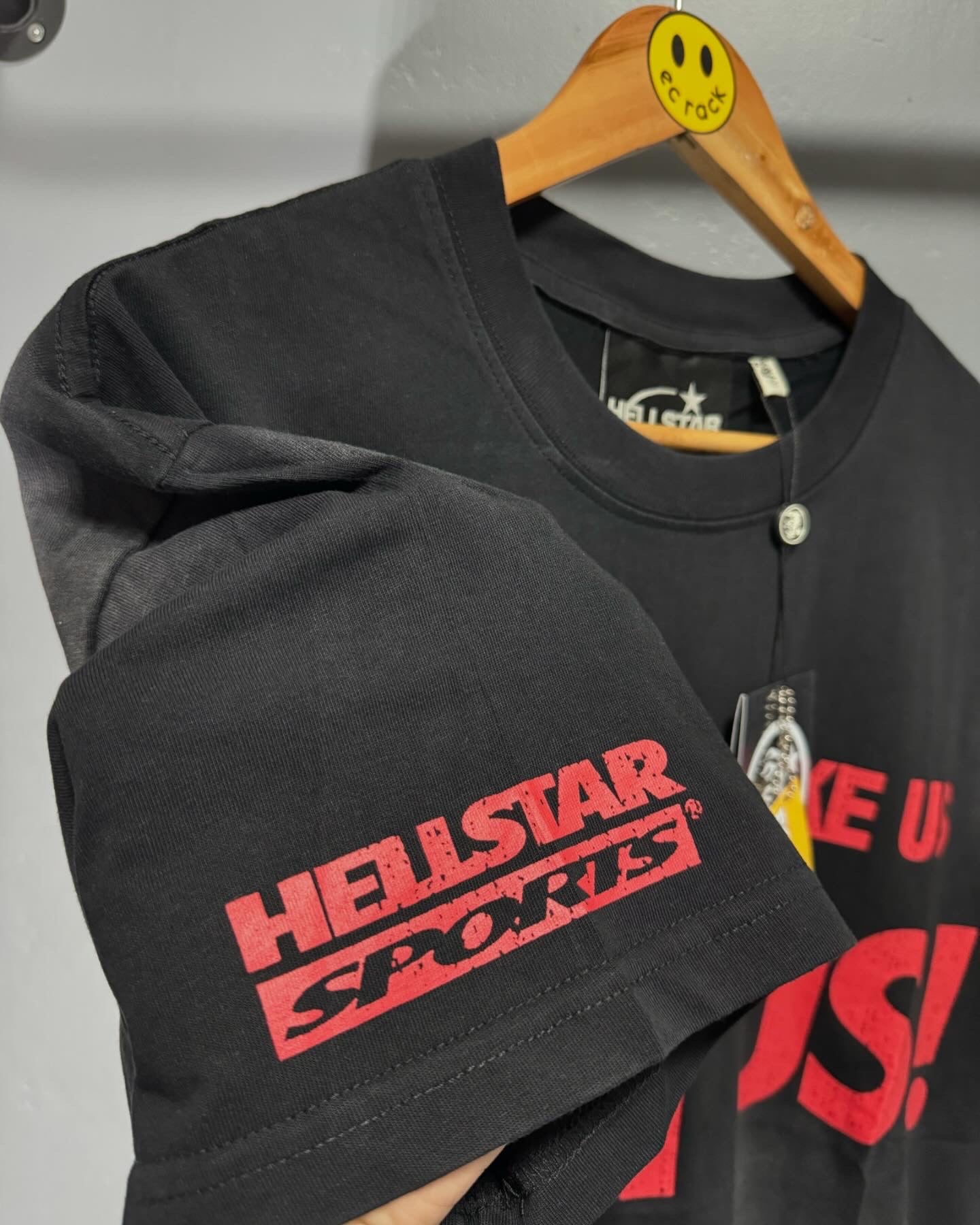 [New] Hellstar “Beat Us” Tee