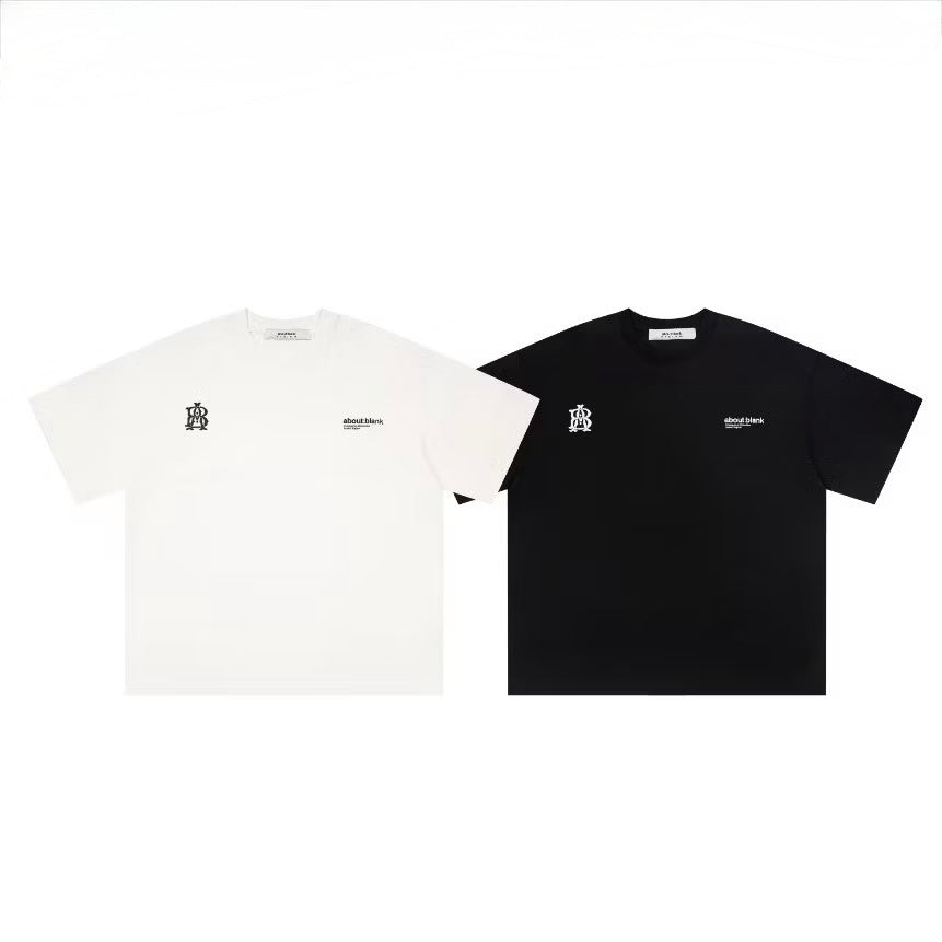 [New] About Blank Minimalist Logo Tee