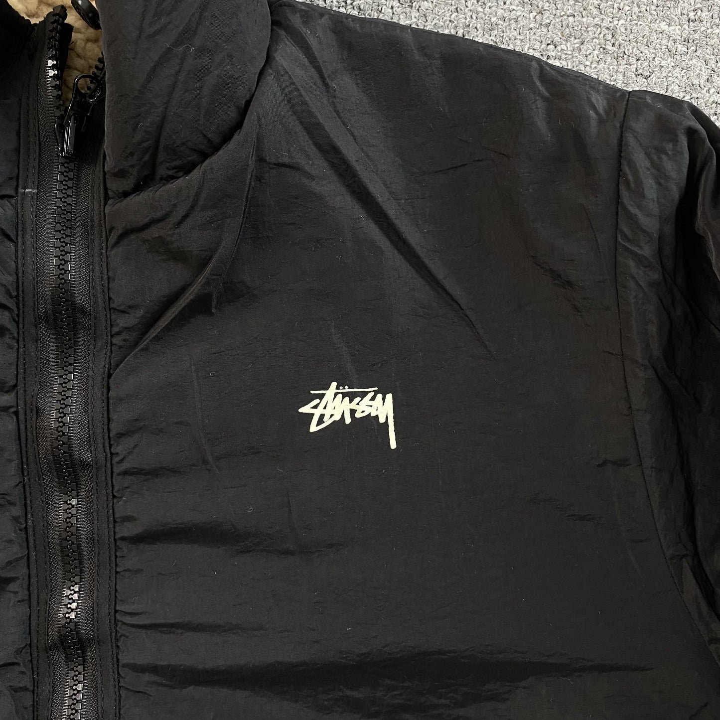 [New] Stussy Sherpa Reversible Jacket