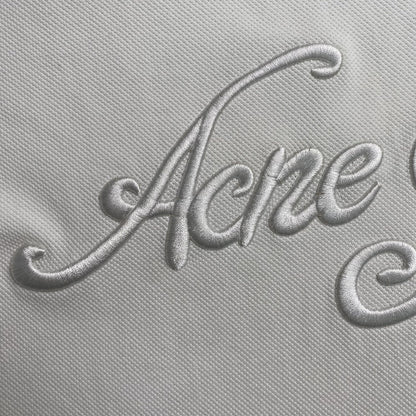 [New] Acne Studios Cursive Embroidered Logo Tee
