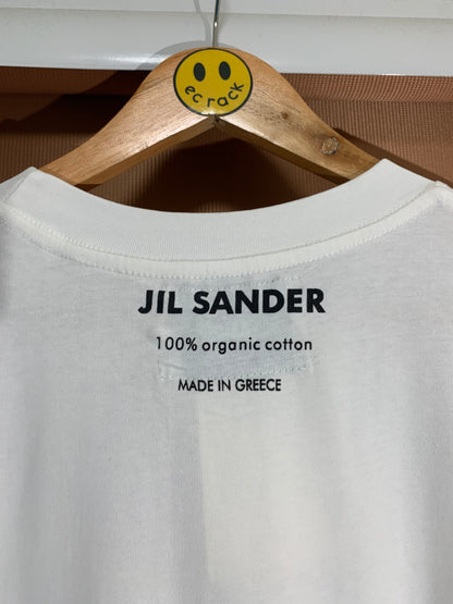 Jil Sander Logo Tee (White)