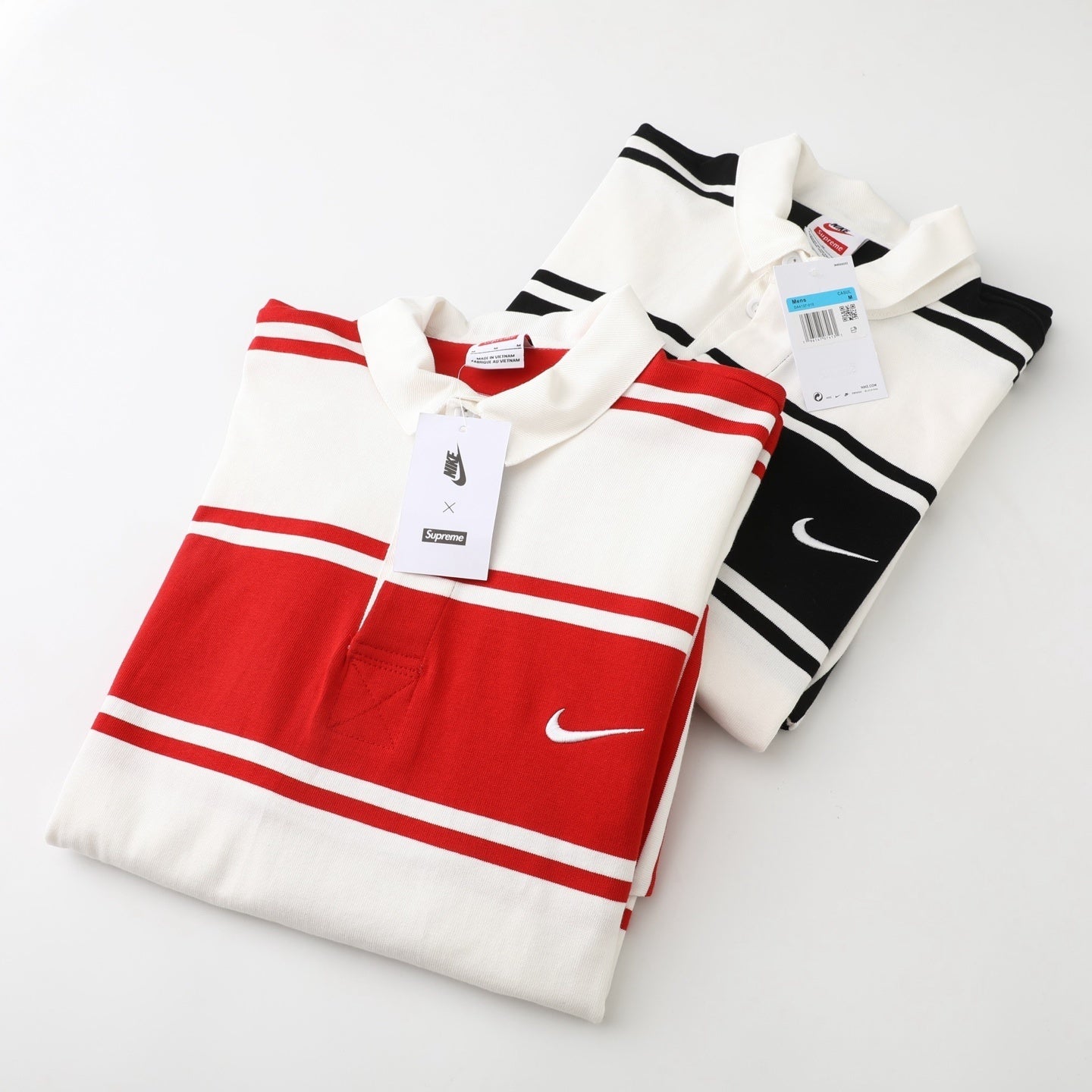 [New] Supreme x Nike Rugby Polo Shirt Longsleeve