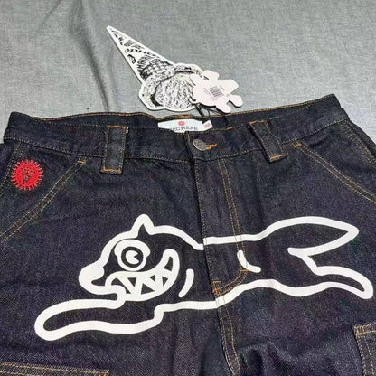 [New] Billionaire Boys Club BBC x IceCream Double Knee Jeans
