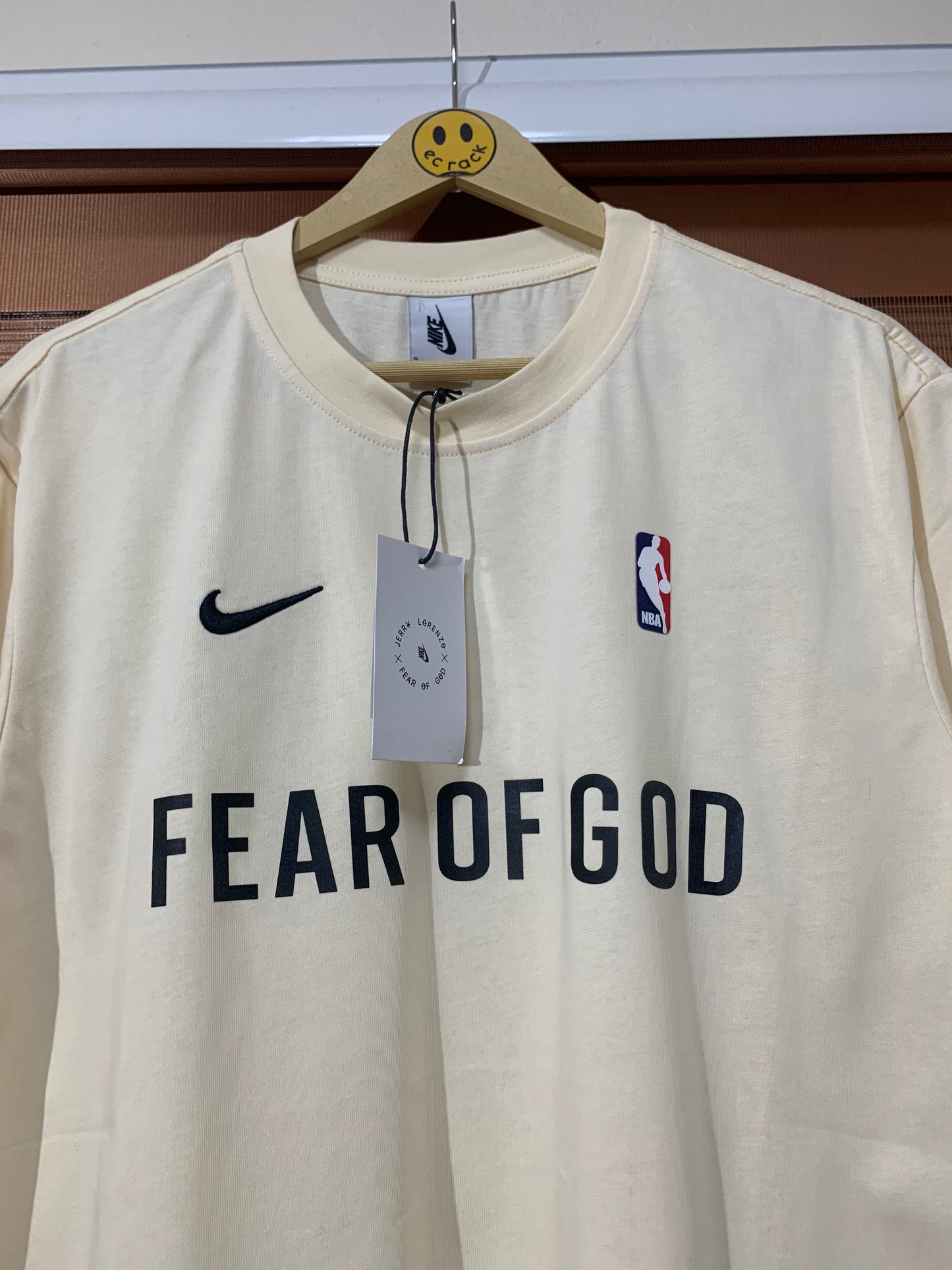 Fear of God x NK NBA Tee (Cream)