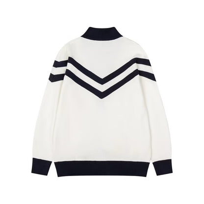 [New] Louis Vuitton Sailor Knitten Blouson Sweater