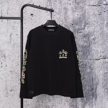 [New] Chrome Hearts 'Camou' Longsleeve Tee
