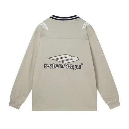 [New] Balenciaga Football Jersey Longsleeve Tee