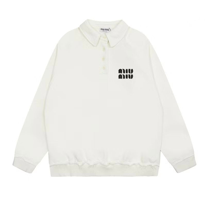 [New] MiuMiu Longsleeve Polo