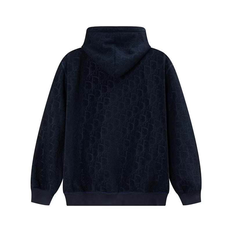 [New] Dior Oblique Zip Up Hoodie