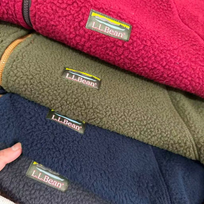 [New] LL Bean Zip Up Fleece Sweater
