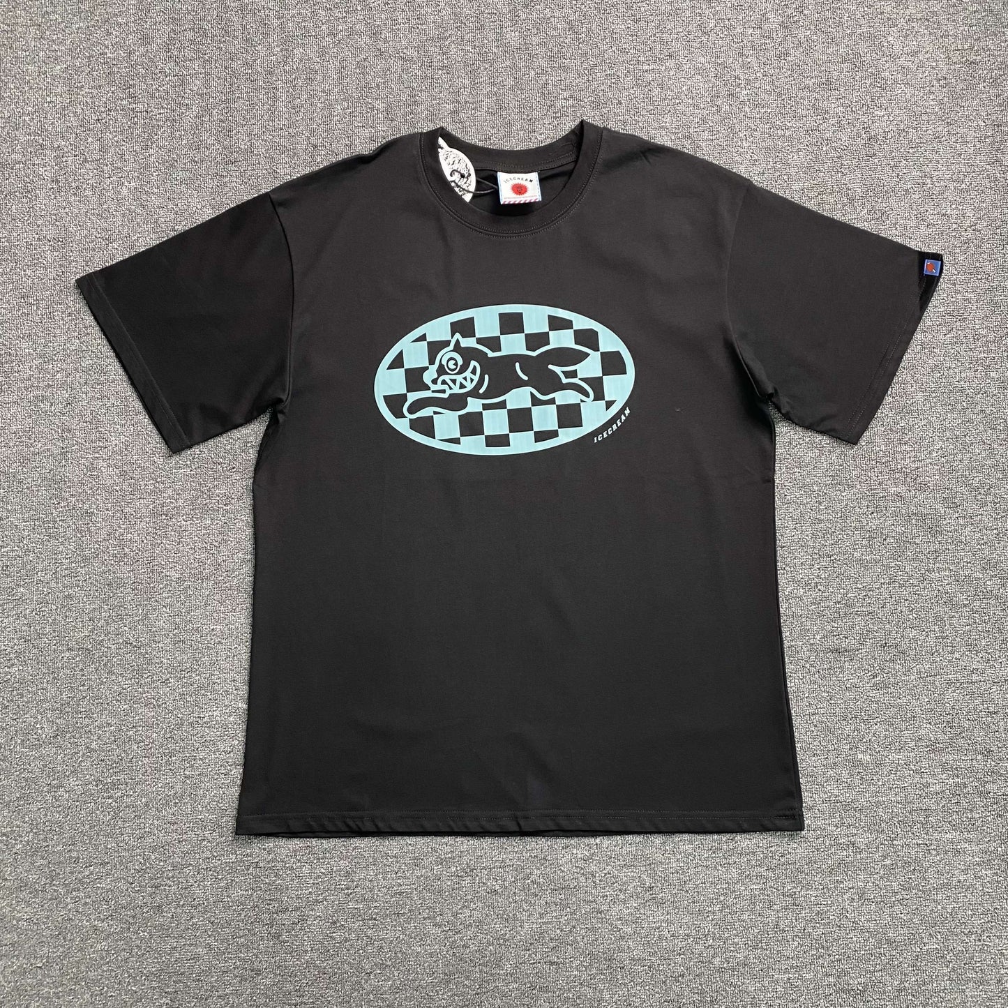 [New] Billionaire Boys Club Running Dog Checkered Tee