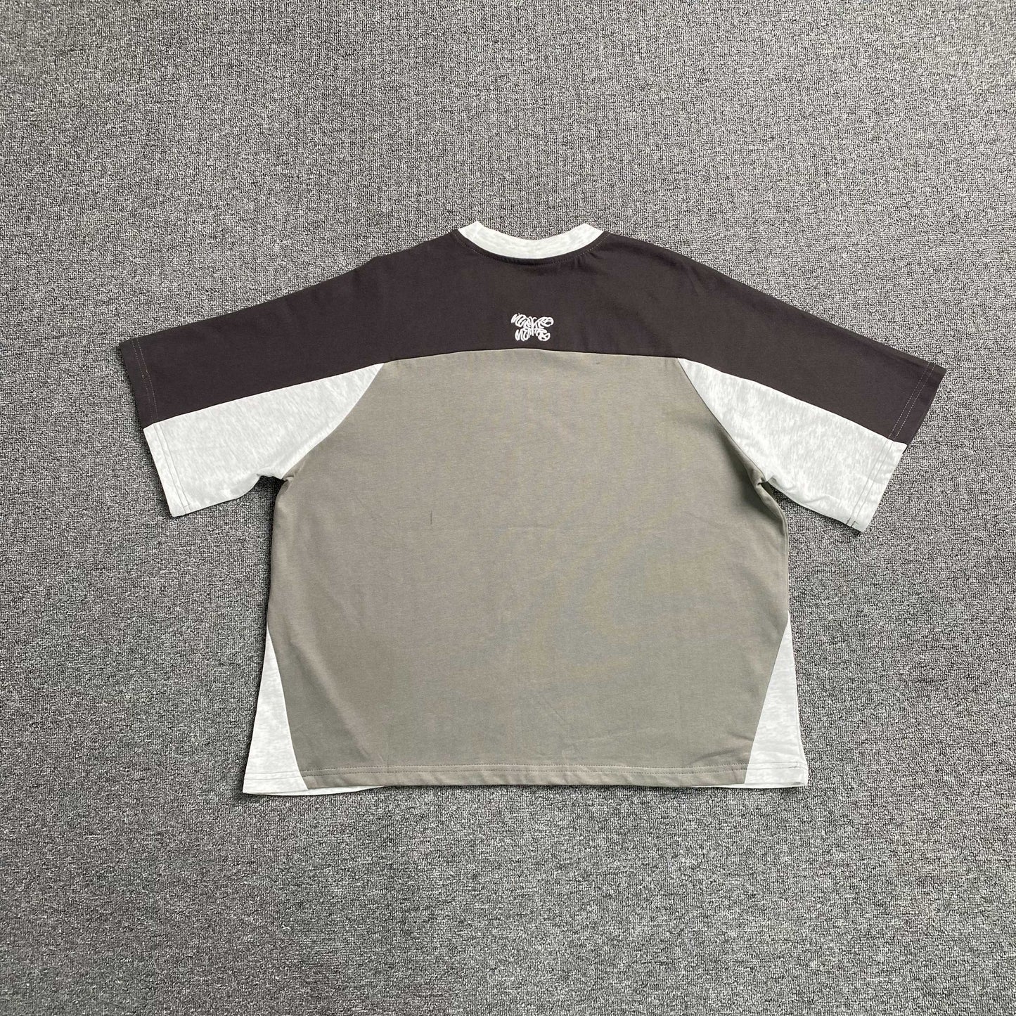 [New] Mertra Color Block Crop Tee