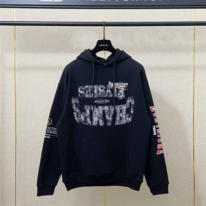 [New] Balenciaga ‘Saint Germain’ Hoodie