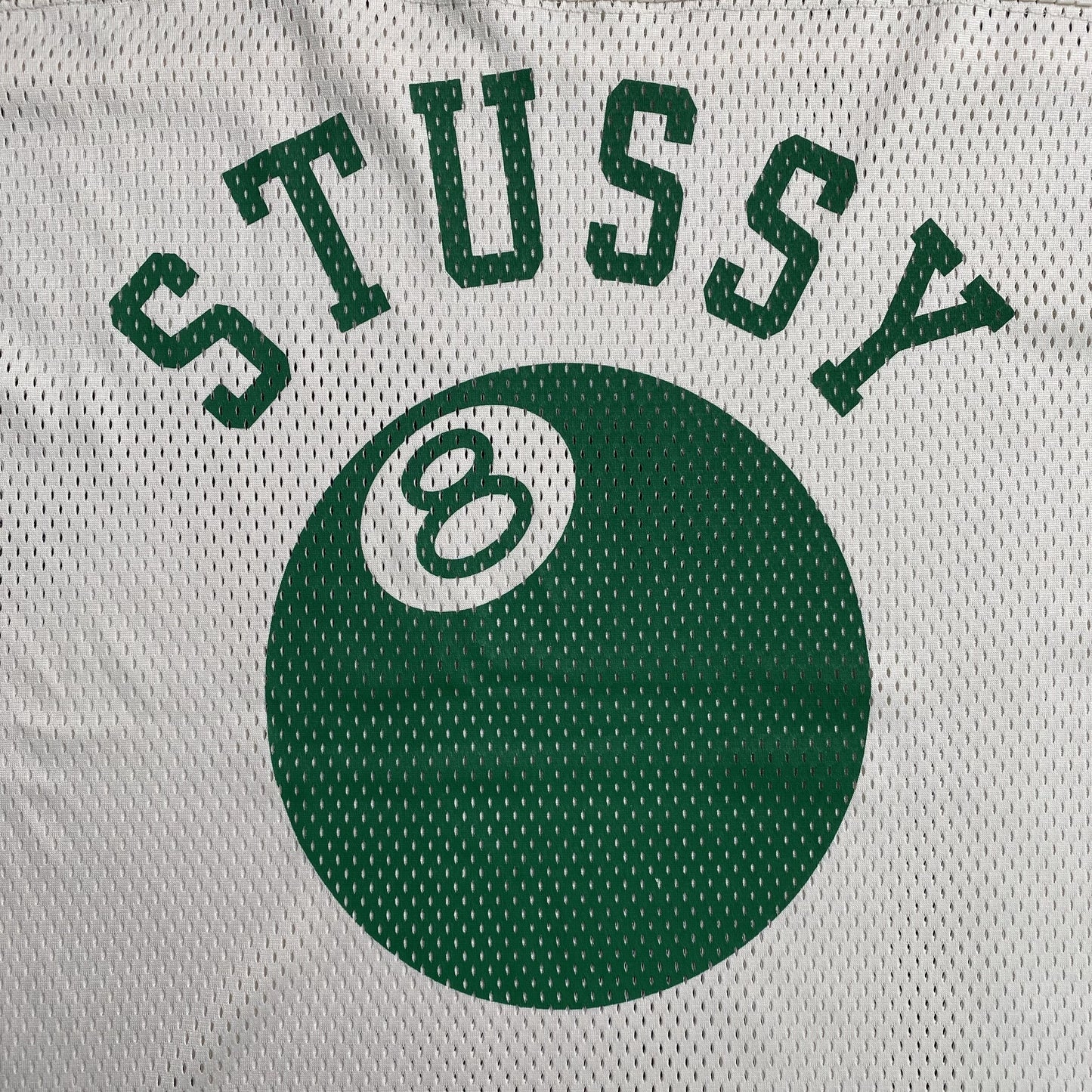 [New] Stussy 8 Ball Mesh Jersey Tee