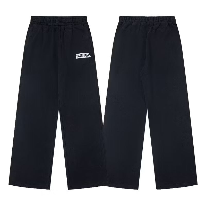 [New] Balenciaga Baggy Sweatpants (Black)