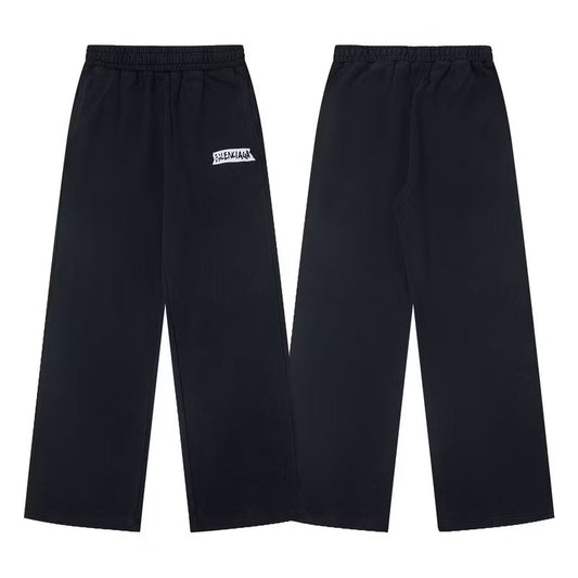 [New] Balenciaga Baggy Sweatpants (Black)