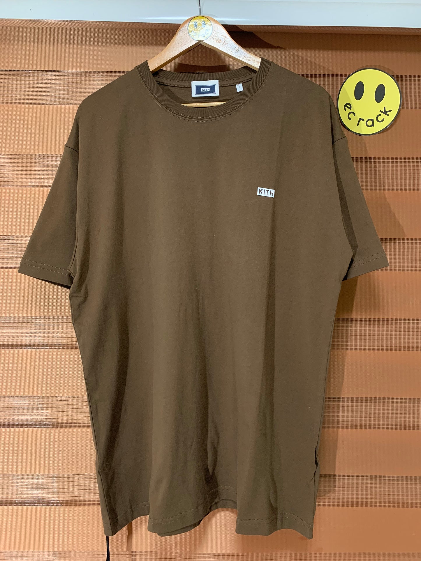 Kith Basic Logo Tee (Brown)