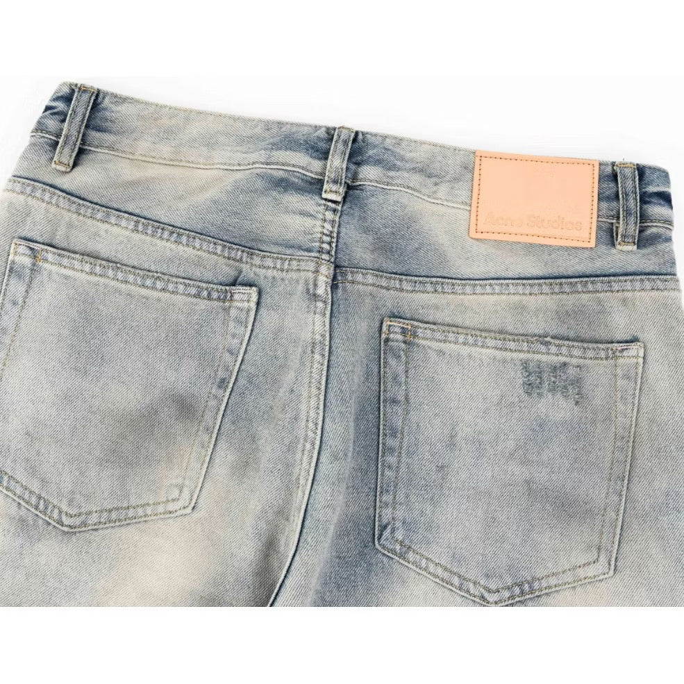 [New] Acne Studios Dirty Denim Wide Jeans