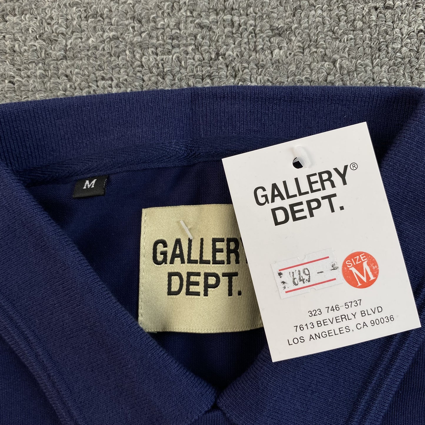 [New] Gallery Dept Button Polo Shirt